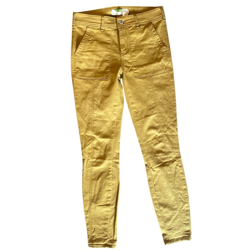 Anthropologie Mustard Yellow Skinny Jeans, Women’s 26